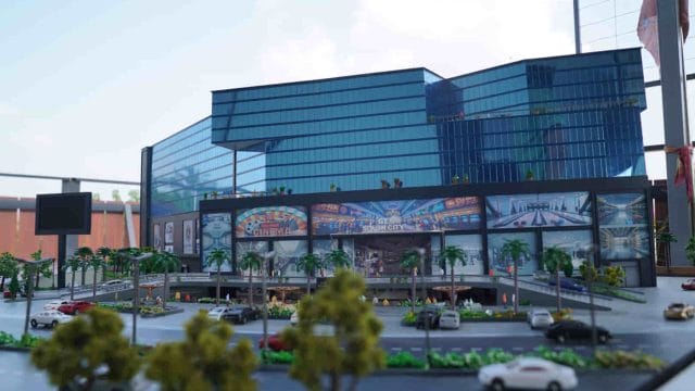 Modern exhibition center at 64 GT South City for event showcase and trade fairs.